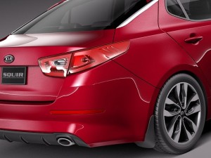 Kia Optima 2014 3D Model