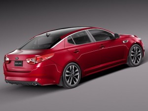 Kia Optima 2014 3D Model