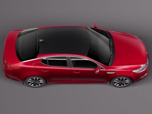 Kia Optima 2014 3D Model