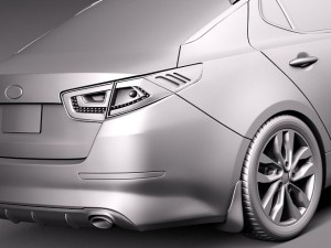 Kia Optima 2014 3D Model