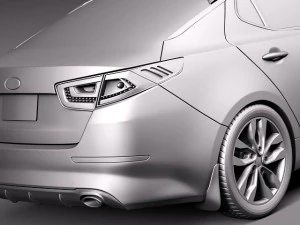 Kia Optima 2014 3D Model