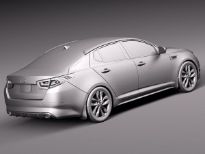 Kia Optima 2014 3D Model