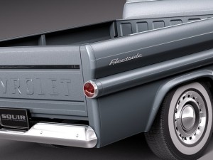Chevrolet Apache Pickup 1958 3D Модель
