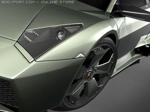 Reventon midpoly 3D Model