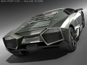 Reventon midpoly 3D Model