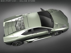 Reventon midpoly 3D Model