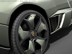 Reventon midpoly 3D Model