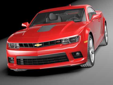 Chevrolet Camaro SS 2014 3D Model