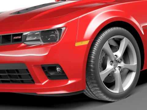 Chevrolet Camaro SS 2014 3D Model