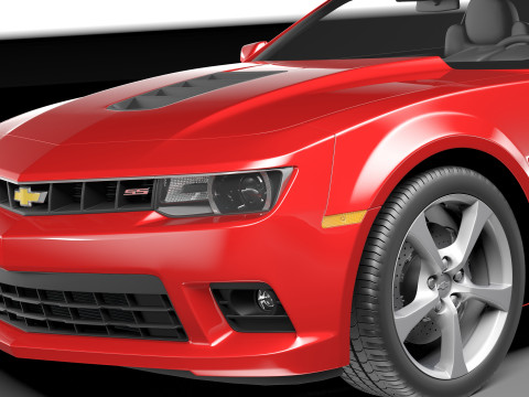 Chevrolet Camaro SS 2014 3D Model