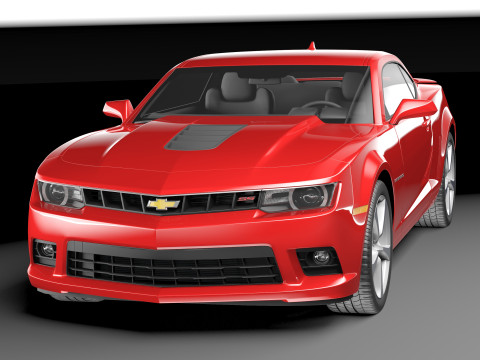 Chevrolet Camaro SS 2014 3D Model