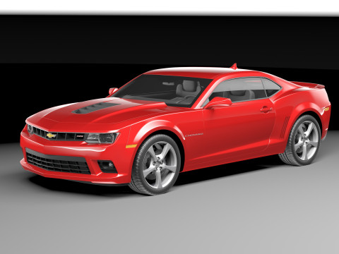 Chevrolet Camaro SS 2014 3D Model