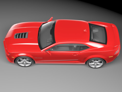 Chevrolet Camaro SS 2014 3D Model