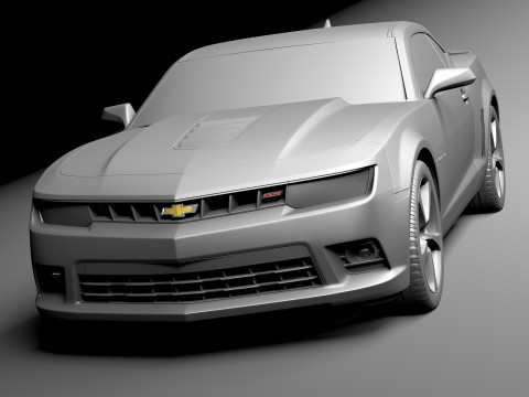Chevrolet Camaro SS 2014 3D Model