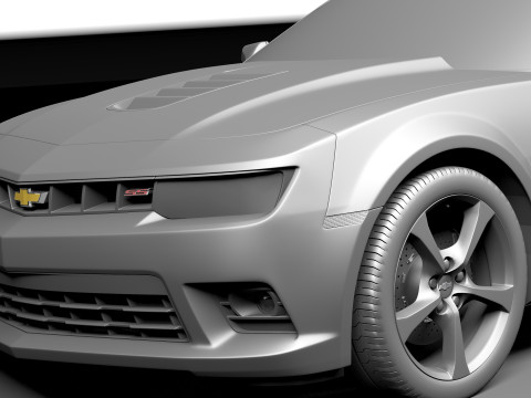 Chevrolet Camaro SS 2014 3D Model