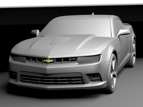 Chevrolet Camaro SS 2014 3D Model
