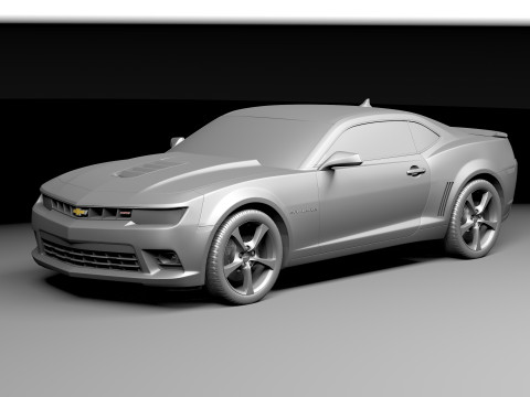 Chevrolet Camaro SS 2014 3D Model