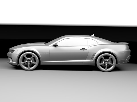 Chevrolet Camaro SS 2014 3D Model