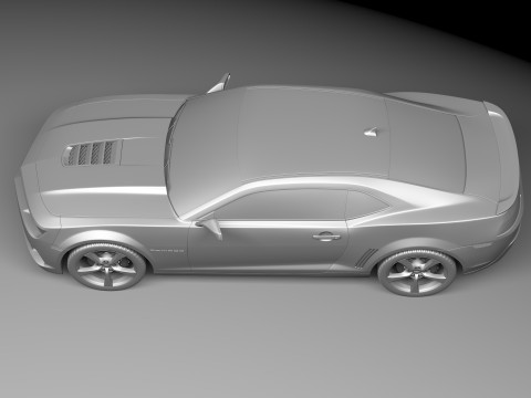 Chevrolet Camaro SS 2014 3D Model