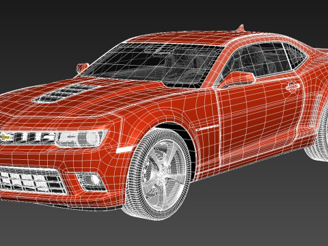 Chevrolet Camaro SS 2014 3D Model