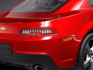 Chevrolet Camaro SS 2014 3D Модель