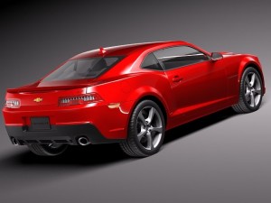 Chevrolet Camaro SS 2014 3D Модель