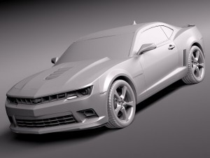 Chevrolet Camaro SS 2014 3D Модель