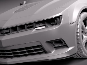 Chevrolet Camaro SS 2014 3D Модель