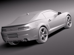Chevrolet Camaro SS 2014 3D Модель