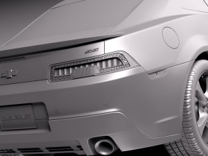 Chevrolet Camaro SS 2014 3D Модель