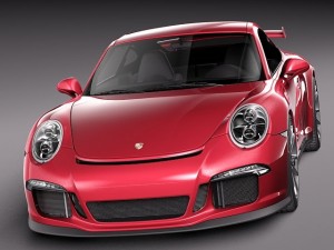 Porsche 911 GT3 2014 3D 모델