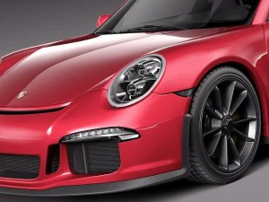 Porsche 911 GT3 2014 3D Model