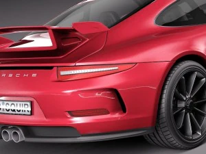 Porsche 911 GT3 2014 3D Model