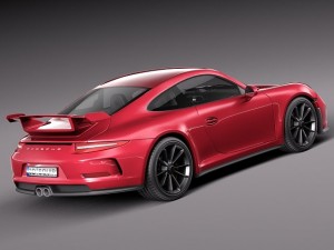 Porsche 911 GT3 2014 3D 모델