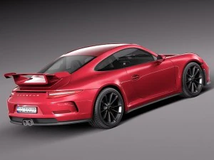 Porsche 911 GT3 2014 3D Model