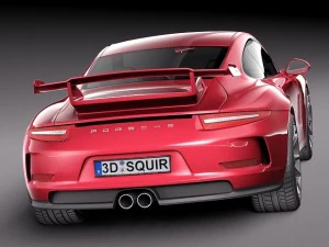 Porsche 911 GT3 2014 3D Model