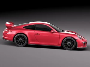 Porsche 911 GT3 2014 3D Model