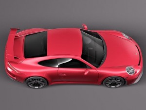 Porsche 911 GT3 2014 3D 모델