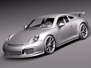 Porsche 911 GT3 2014 3D 모델