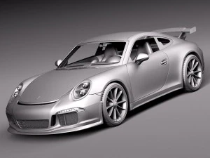 Porsche 911 GT3 2014 3D Model