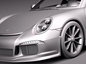 Porsche 911 GT3 2014 3D 모델