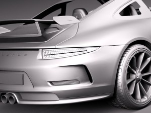 Porsche 911 GT3 2014 3D 모델
