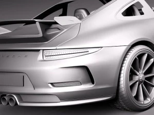 Porsche 911 GT3 2014 3D Model
