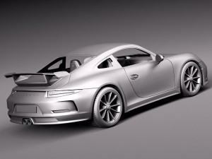Porsche 911 GT3 2014 3D 모델