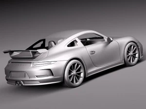 Porsche 911 GT3 2014 3D Model