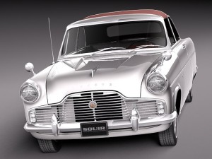 Zephyr Convertible 1958 Modelo 3D