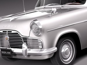 Zephyr Convertible 1958 Modelo 3D