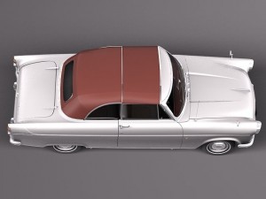 Zephyr Convertible 1958 Modelo 3D