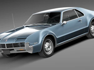 Oldsmobile Tornado 1966 3D Model