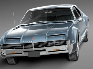 Oldsmobile Tornado 1966 3D Model